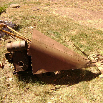 Unknown 1940's sickle bar mower