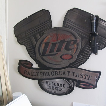 bike rally sign