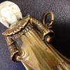 Angel / Crinolin Lady With Bisque Head Vesta Matchsafe