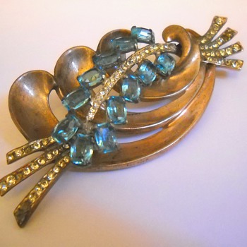 Nordic sterling vintage brooch - Costume Jewelry