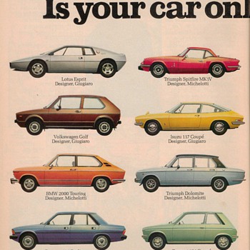 1978 Fiat Automobile Advertisement