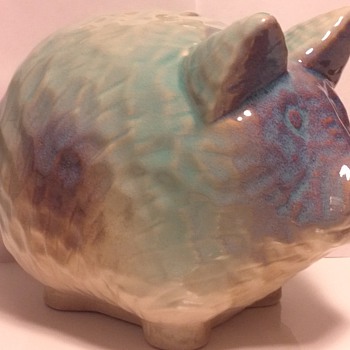 Ceramic pig - Animals
