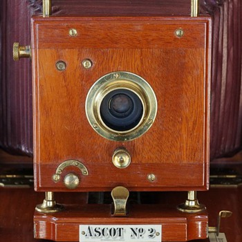 Ascot Cycle Camera No.2 Shutter, 1899. (the beauty of early camera shutters #8) - Cameras
