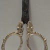 ANTIQUE SHEFFIELD  MINI SHEARS - HALLMARKED  / HENRY MATTHEWS