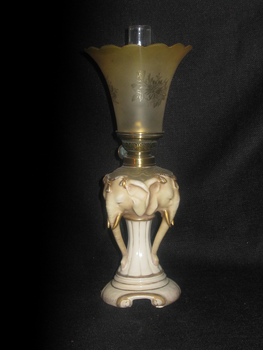 Porcelain Figural 1880's Kerosene/Oil Antique Oil Lamps Collectors Weekly