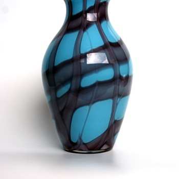 Kralik Webbed Vase - Art Glass