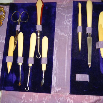 Antique/Vintage Manicure Set and more - Accessories