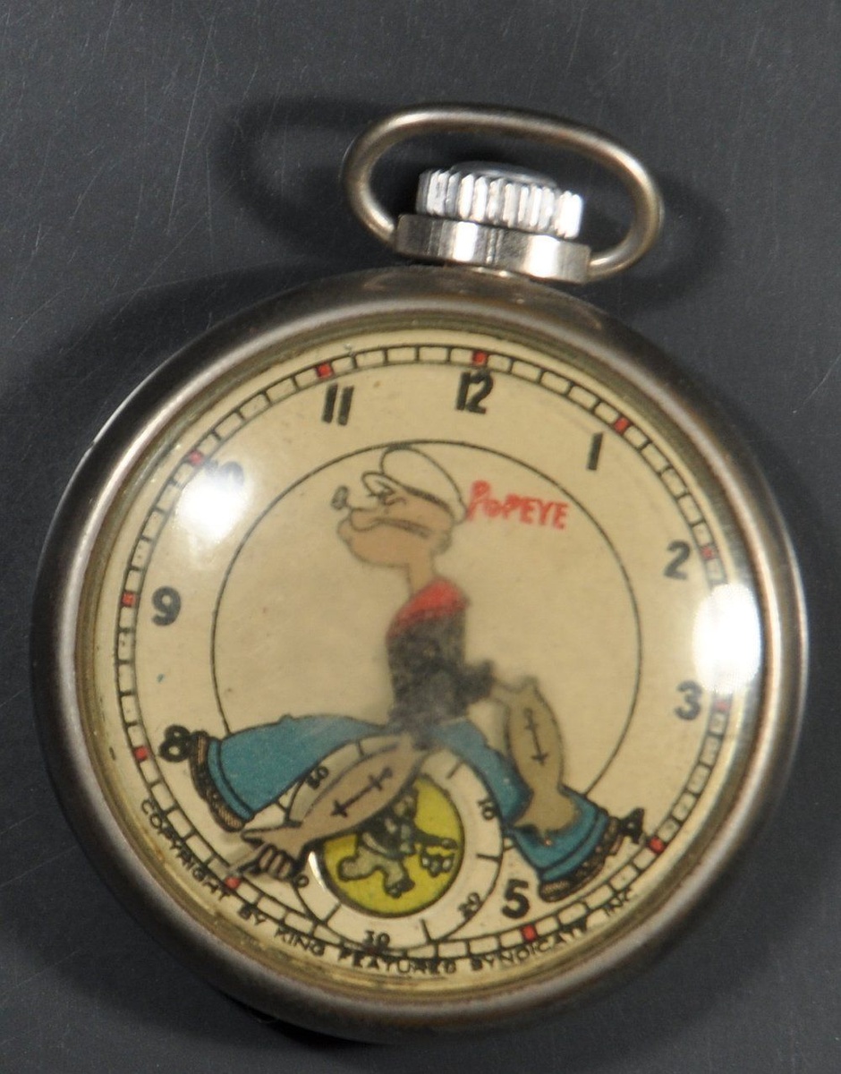 popeye pocket watch