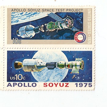 Us Version of the Space Link up USA USSR