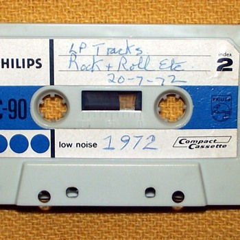 1972-1988. tape cassettes-recordings/radio 1/totp/45 rpm vinyl.
