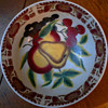 Porcelain Punch Bowl - Fruit decorated - Need Help ID'ing