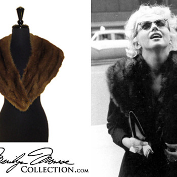 Marilyn Monroe's Personal Mink Fur Collar - Accessories
