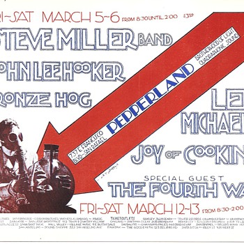 Steve Miller and John Lee Hooker at Pepperland, 1971 - Posters and Prints