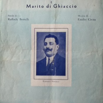 "Mogle di Fuoco" Sheet Music - Paper