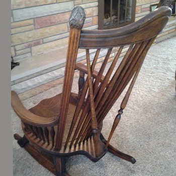 Very large rocking chair
