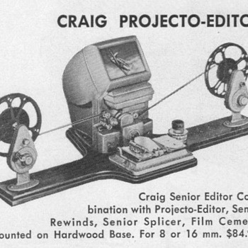 1952 - Kalart Film Editor Advertisement