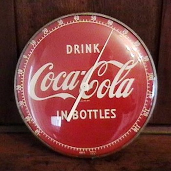 Original 1950s Coca-Cola Thermometer