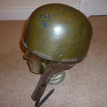 British WW11 pressed fibre Dispatch Riders helmet - Military and Wartime