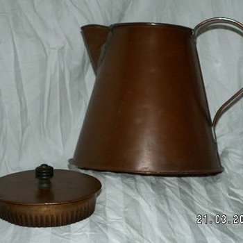 Antique Large Copper Water Pot ~ 1800's