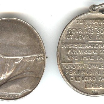 Swiss War Medals II - Military and Wartime