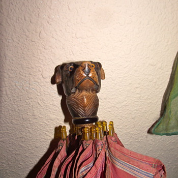 My Grandfather's Dog Head Umbrella - Accessories