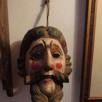 Guatemala Mask - Folk Art