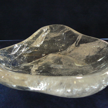 Crystal Bowl - Art Glass