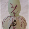 little bird vase Bohemian 