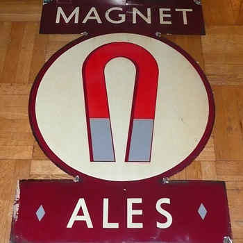 Magnet Ales Sign British
