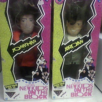 THE NEW KIDS ON THE BLOCK  DOLLS 1990 