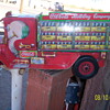 Cardboard Coca Cola Truck Bank