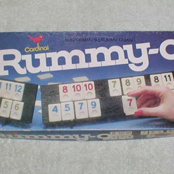 1977 Rummy-O Game - Games
