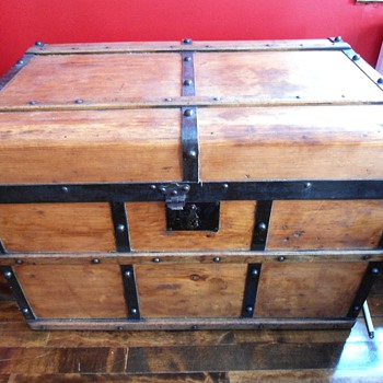 Antique Campaign Trunk