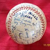 1937 College signed Ithaca Bombers 