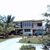 Our House we lived in Thailand 1962, and view from Balcony twords street