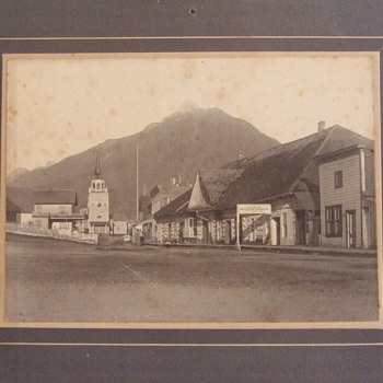 Early photograph of Sitka Alaska  - Photographs