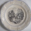 2 Antique Hautin & Boulenger 'Uncle Tom' Plates~Choisy~Age?, Beautiful&Interesting