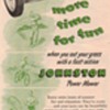 1950 Johnston Lawn Mower Advertisement