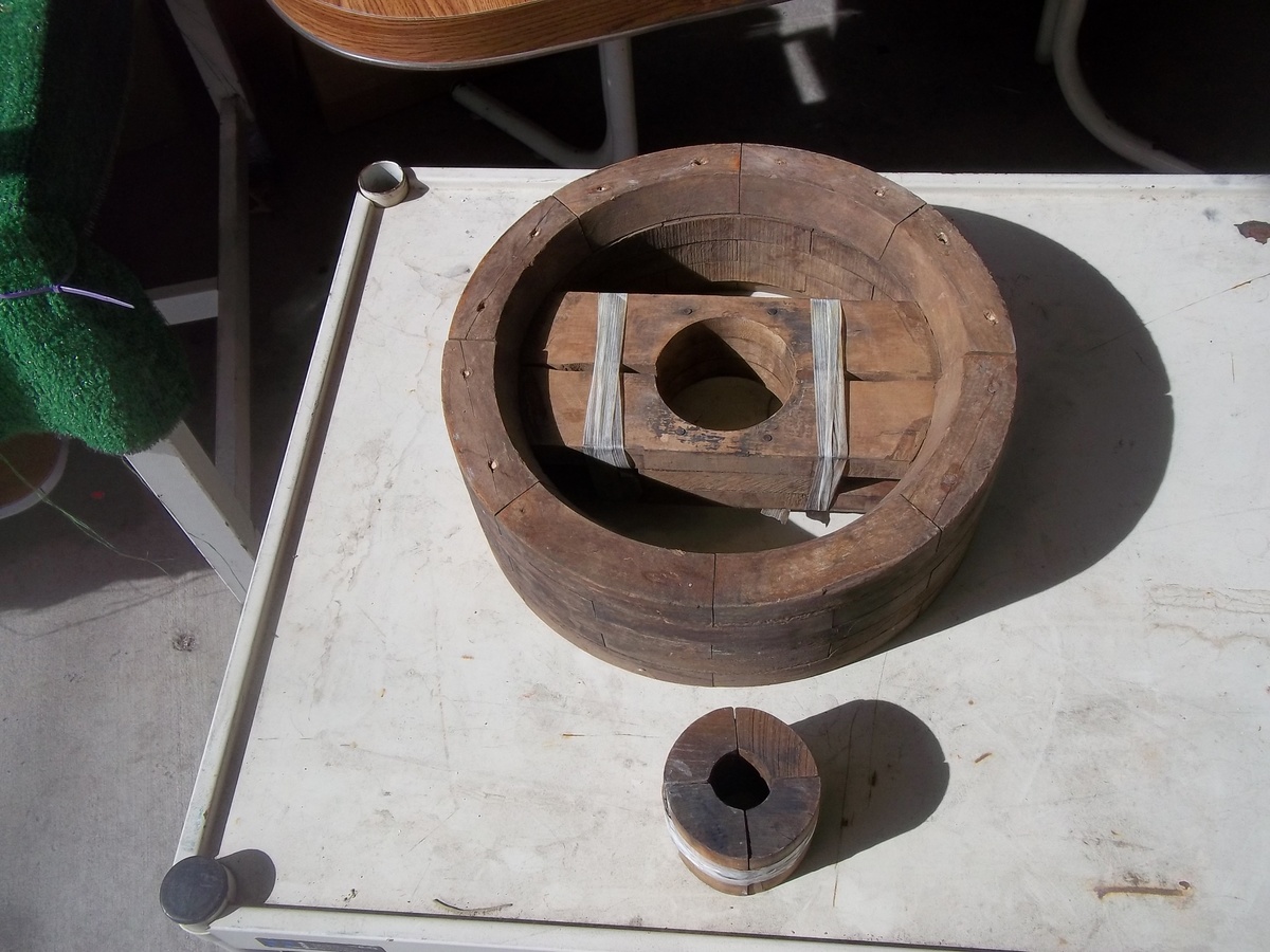 WOODEN BELT PULLEY Collectors Weekly