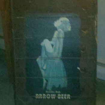 Vintage Arrow Beer sign 