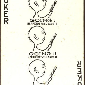 EARLY ADVERTISING JOKERS ON PLAYING CARDS - Cards