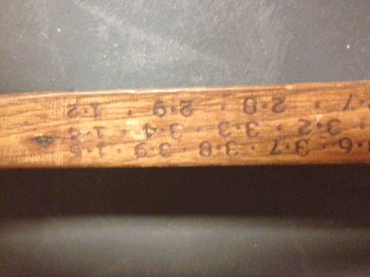 Lumber Ruler / Grading Stick Collectors Weekly