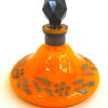 CZECH DECO EXPORT MARKED PERFUME BOTTLE