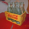 1940's Coca-Cola Carrier, Six Bottle, Rope Handle