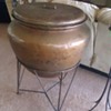Hammered Copper & Brass Cauldron with Lid
