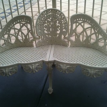 Cast Iron Bench - Furniture