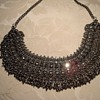 Victorian (?) marcasite and rhinestone collar