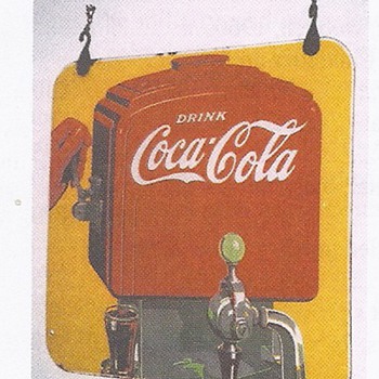 1938 Coke sign
