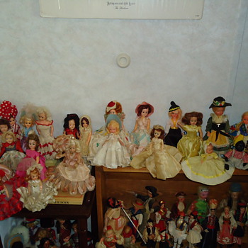 lots of my smaller dolls - Dolls