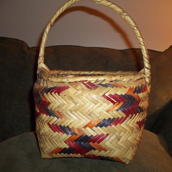 Choctaw Rivercane Basket
